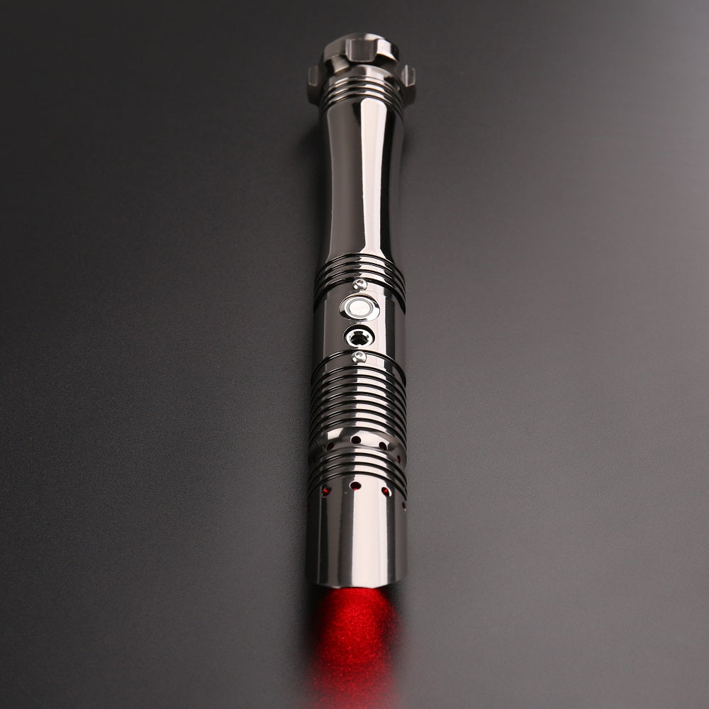 E07 RGB Metal Hilt FOC Electroplated 6-set Sound Founts Heavy Dueling Lightsaber