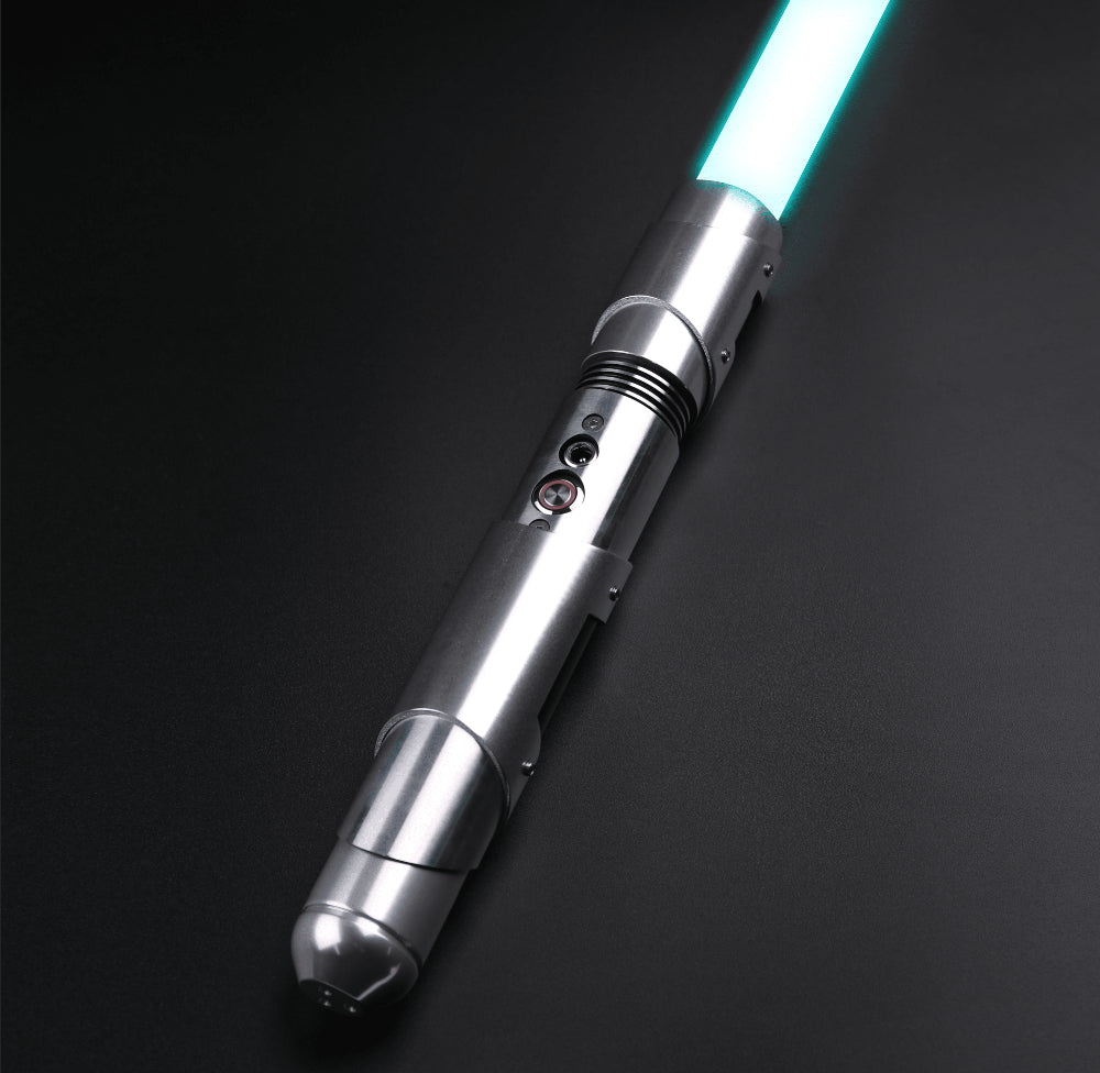 Q-bullet Heavy Dueling Force FOC Metal Hilt Smooth Swing 12 Colors 10 Soundfonts Blaster Lightsaber
