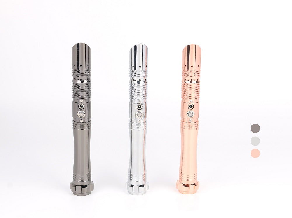 E07 RGB Metal Hilt FOC Electroplated 6-set Sound Founts Heavy Dueling Lightsaber