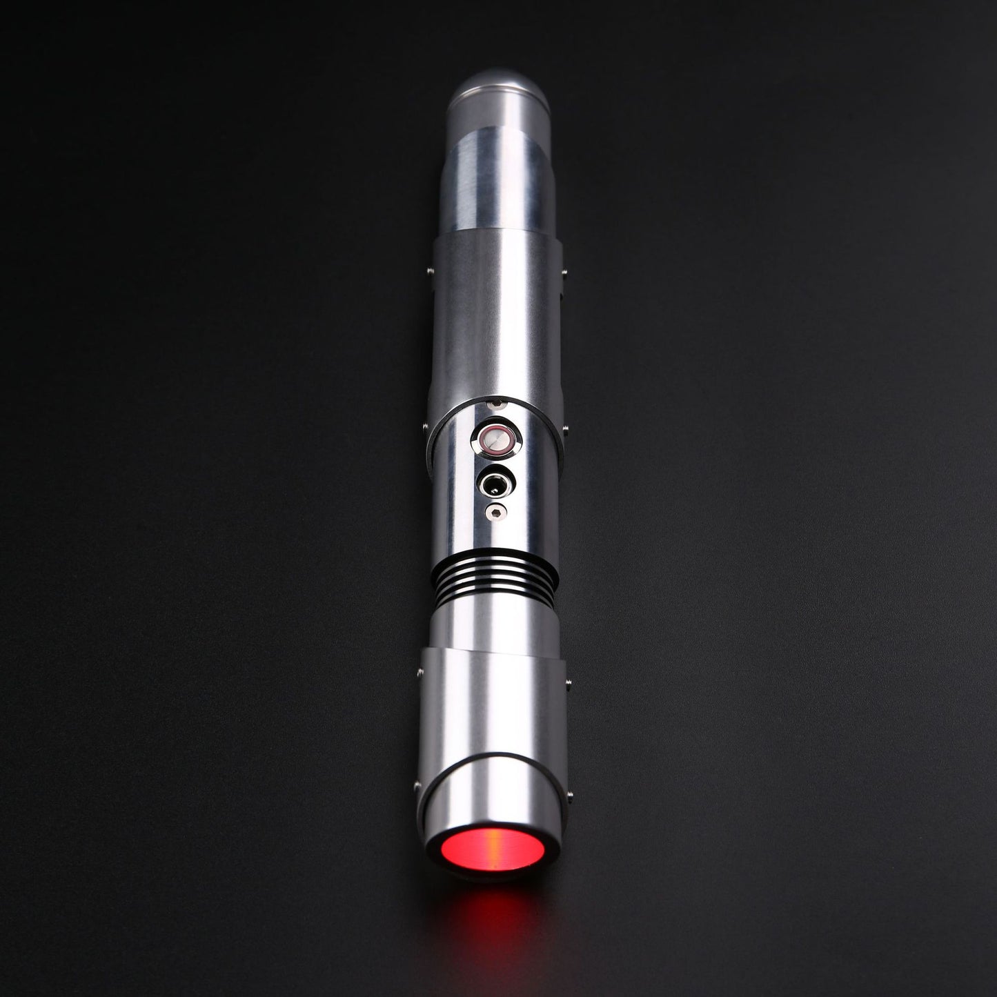 Q-bullet Heavy Dueling Force FOC Metal Hilt Smooth Swing 12 Colors 10 Soundfonts Blaster Lightsaber