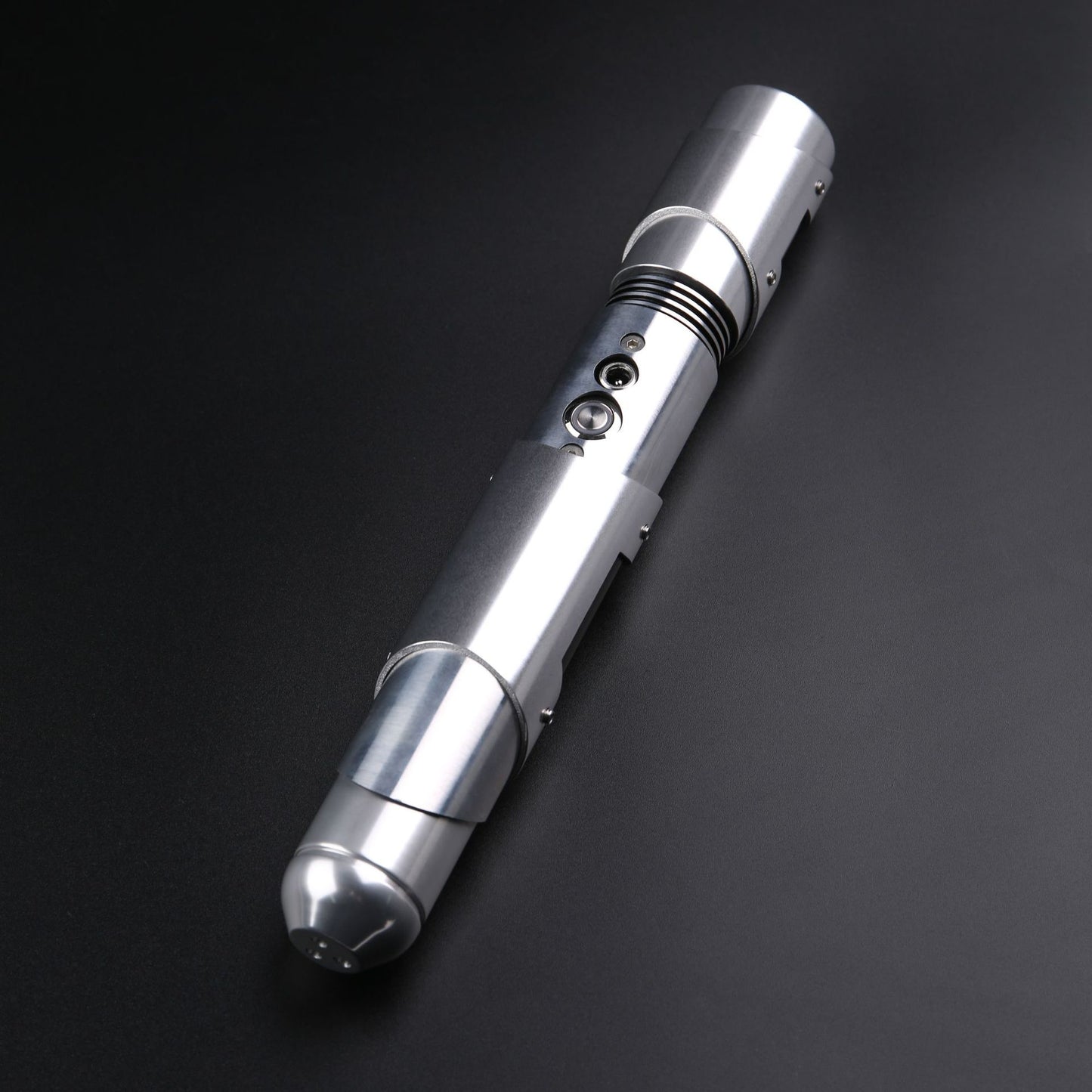 Q-bullet Heavy Dueling Force FOC Metal Hilt Smooth Swing 12 Colors 10 Soundfonts Blaster Lightsaber