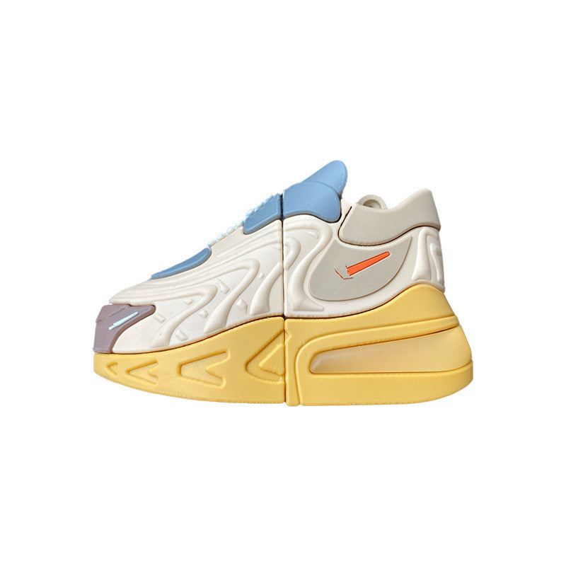 3D Luminous Fashion Sneakers Airpods Case with Clip