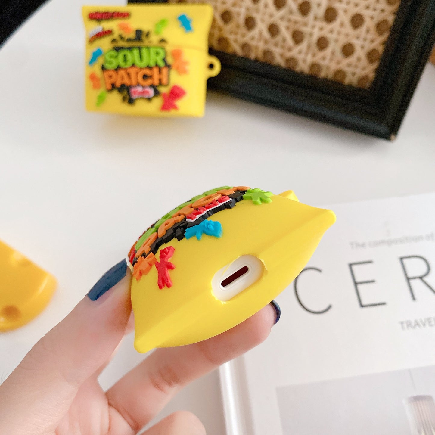Sour Patch Sweets Design Airpods Case