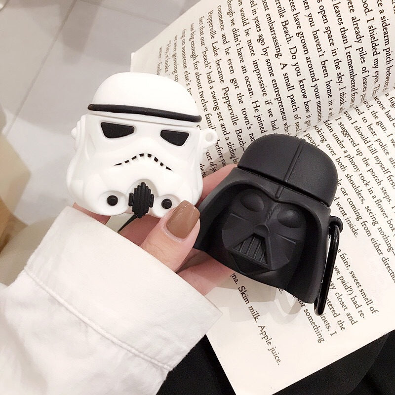 3D Cool Darth Vader Stormtrooper Design Airpods Case
