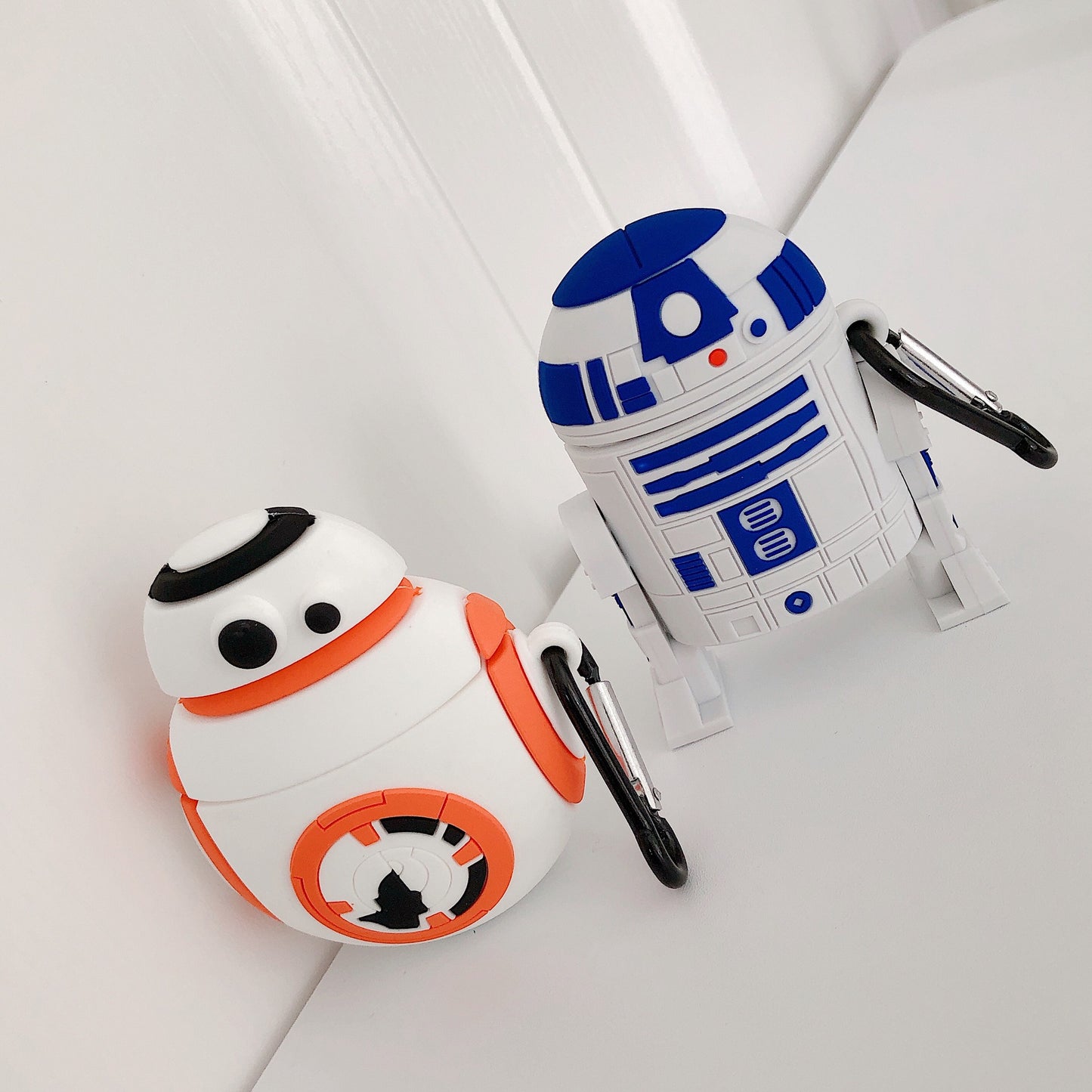 3D Cute Star R2D2 BB8 Design Airpods Case
