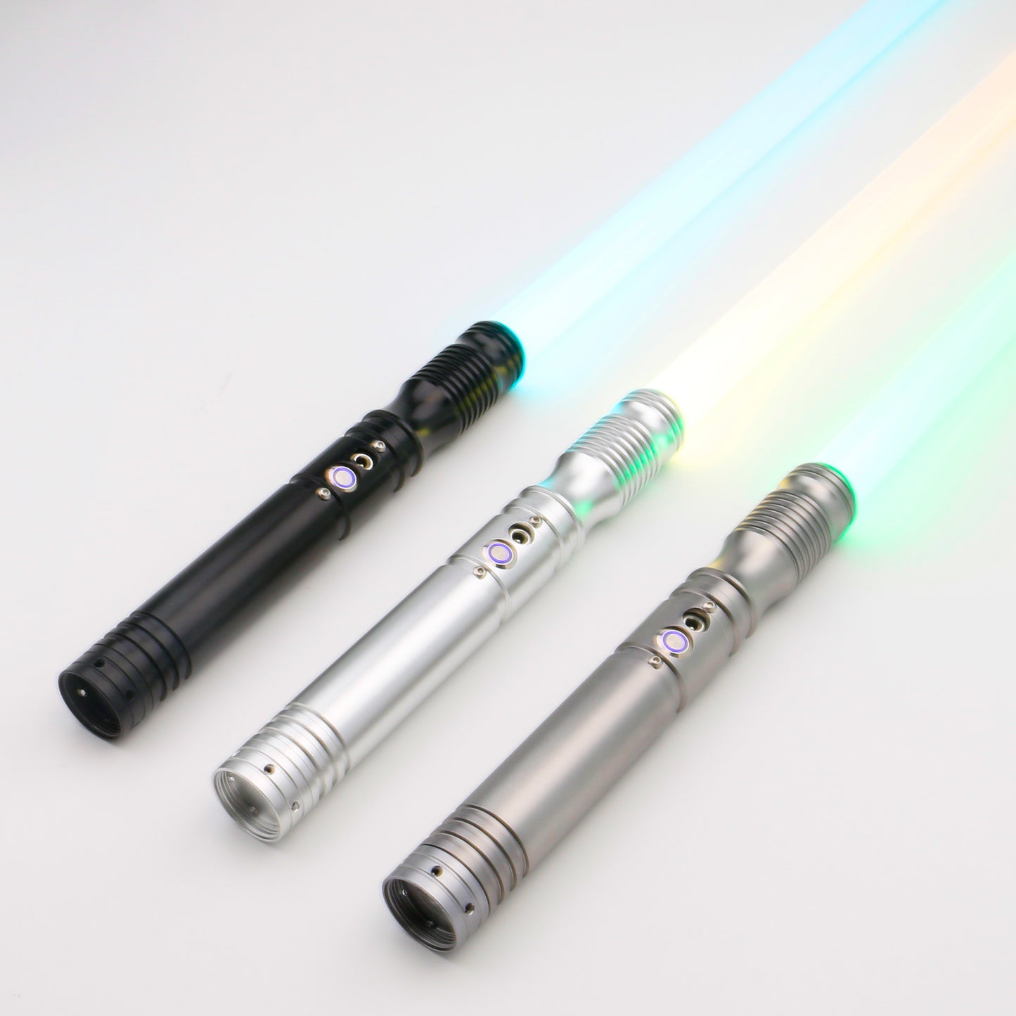 TS013 Heavy Dueling FOC Metal Handle Lightsaber Force FX 12 Colors 6 Sound Fonts Blaster Lock-Up Light Sword