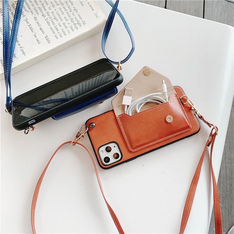 Leather Wallet Card Slot Phone Case