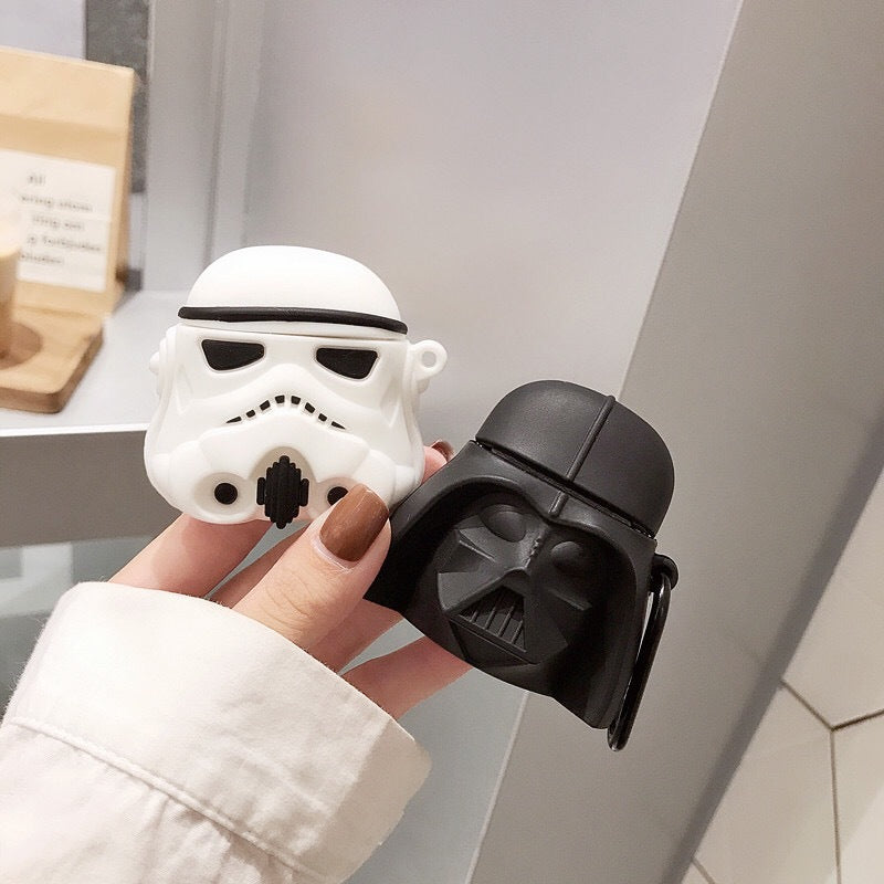 3D Cool Darth Vader Stormtrooper Design Airpods Case