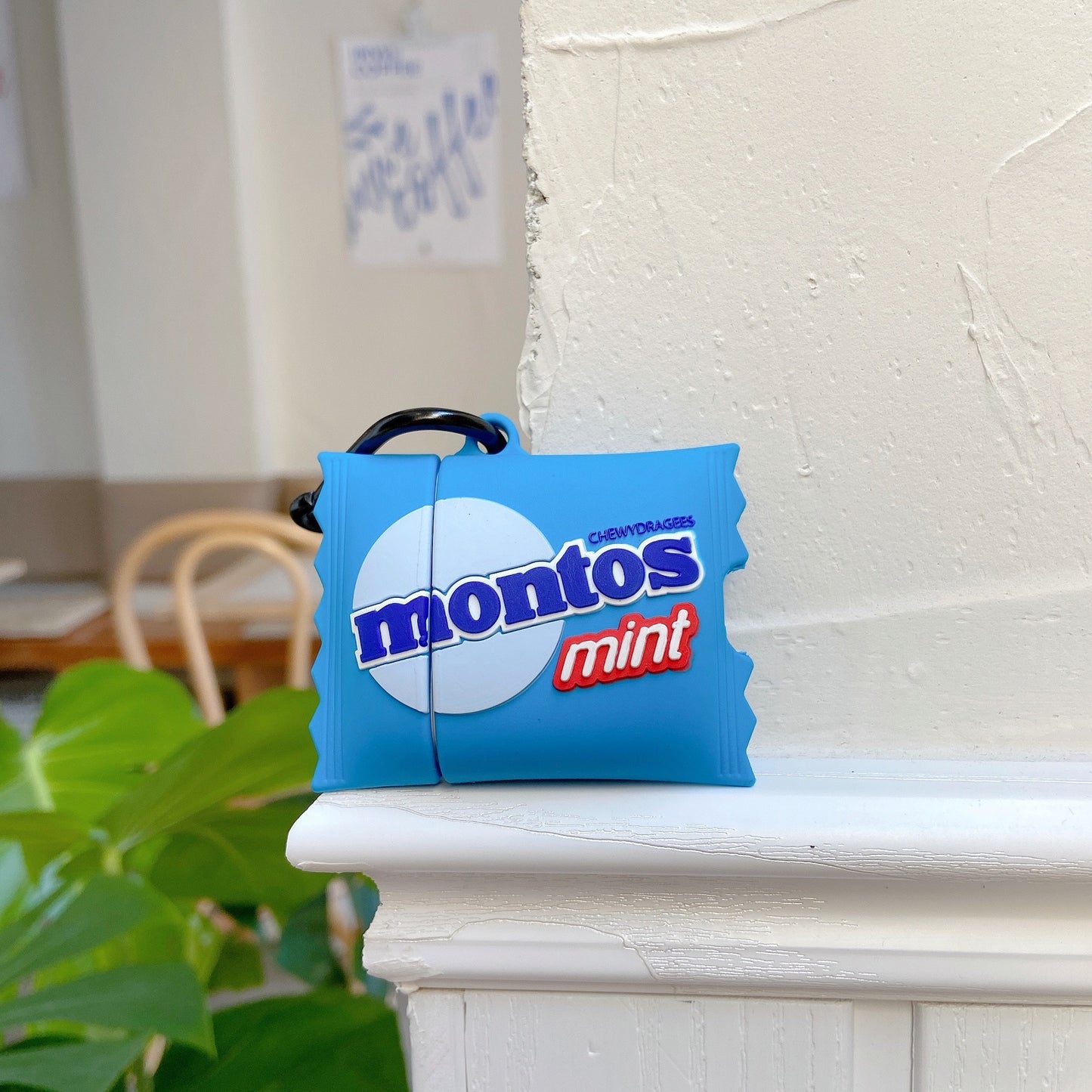 3D Cartoon Mentos Mint Design Airpods Case