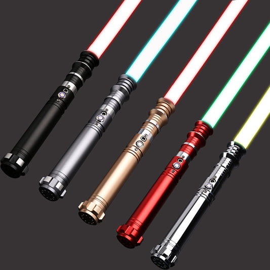 E11 Metal Handle Heavy Dueling Blade 12 Color Change with Sensitive Smooth Swing FOC Lightsaber