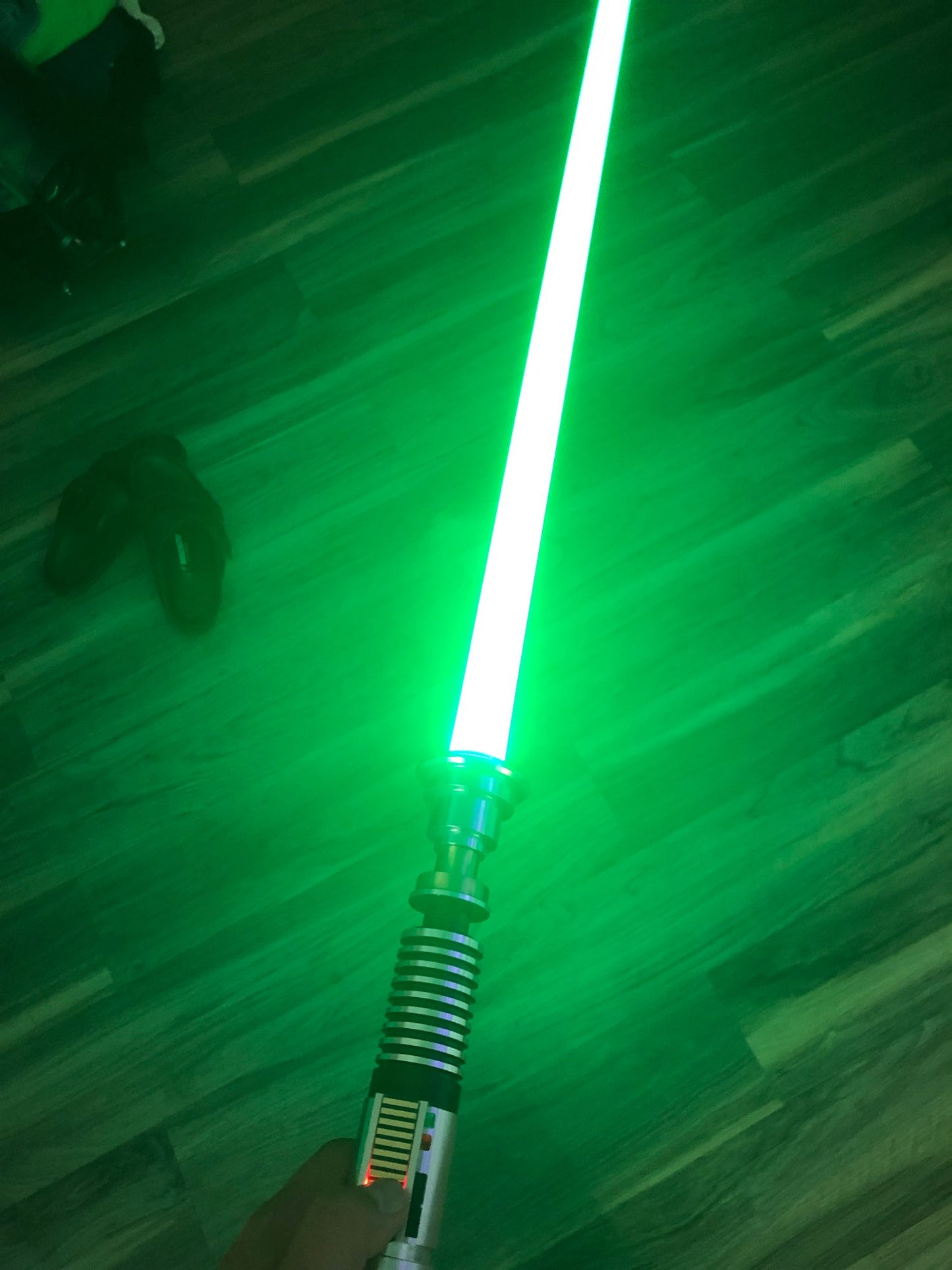 Luke Skywalker EP6 Control Box Sensitive Swing Flashing Light Toys for Kids Led Toys Lightsaber