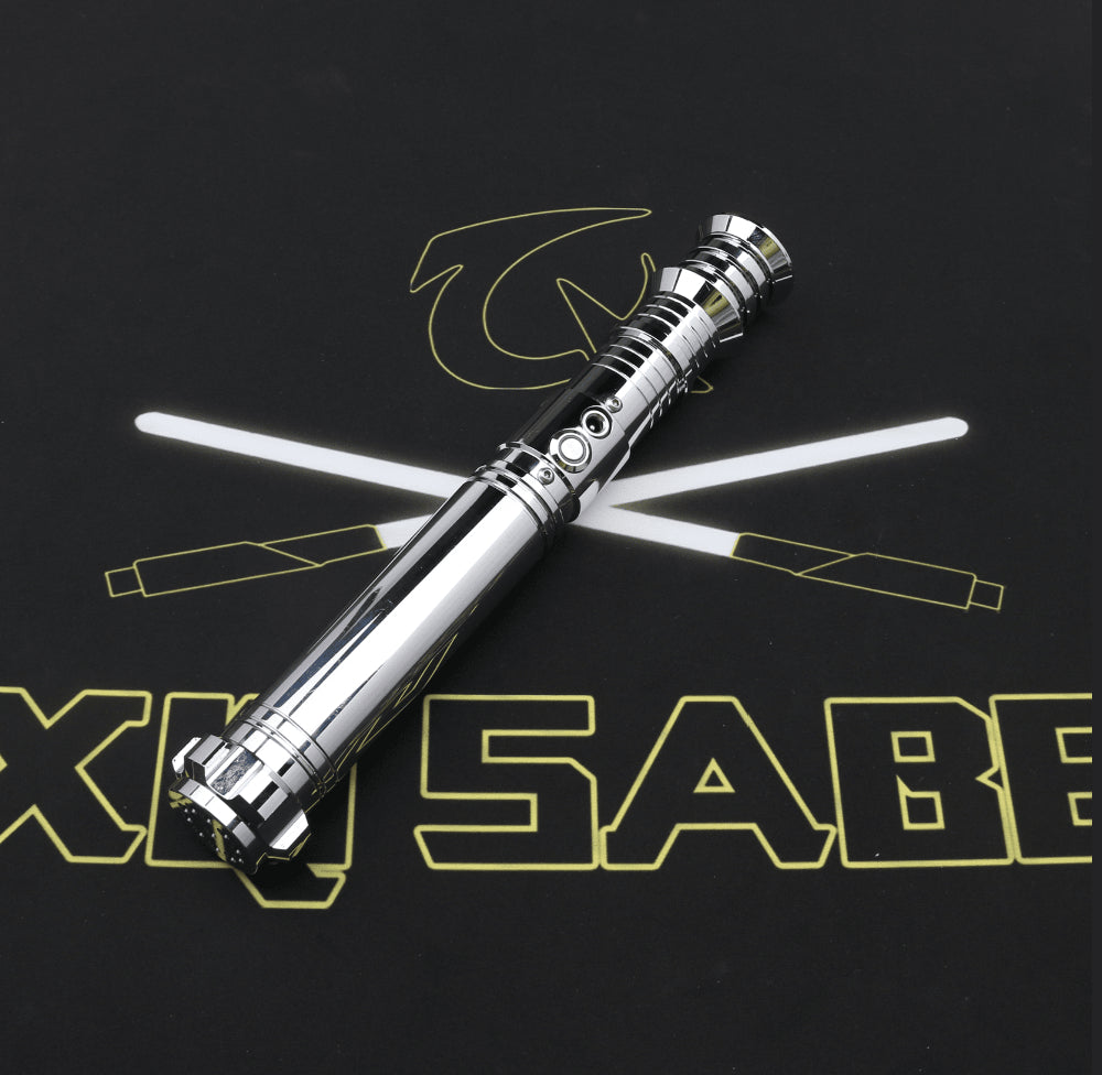 E11 Metal Handle Heavy Dueling Blade 12 Color Change with Sensitive Smooth Swing FOC Lightsaber