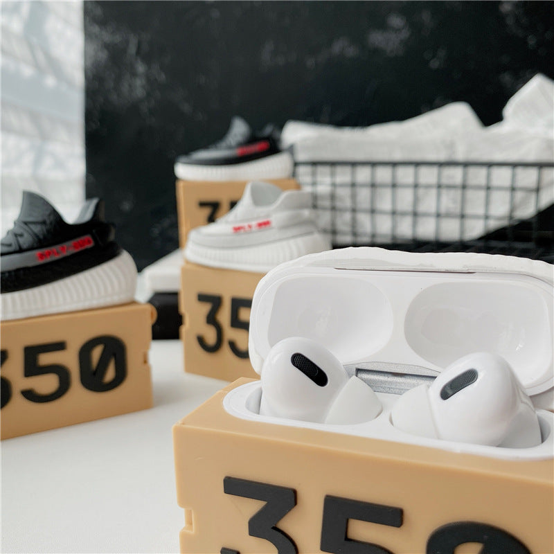3D Fashion 350 Sneakers Box Airpods Case