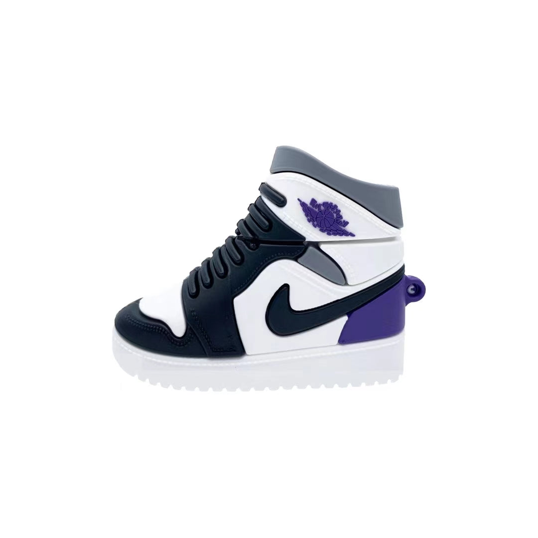 3D Cute Fashion Sneakers Airpods Case with Clip